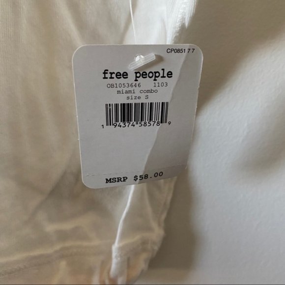 NWT Free People Bring the Heat Miami Crop Small - Picture 3 of 6